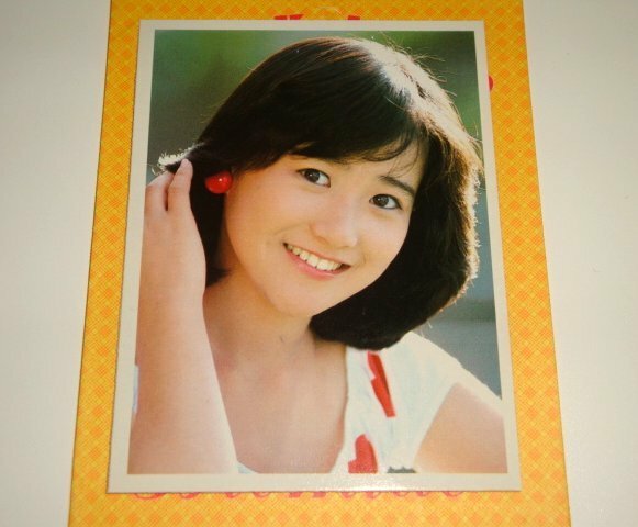 岡田有希子 ブロマイド カード サンミュージック 10