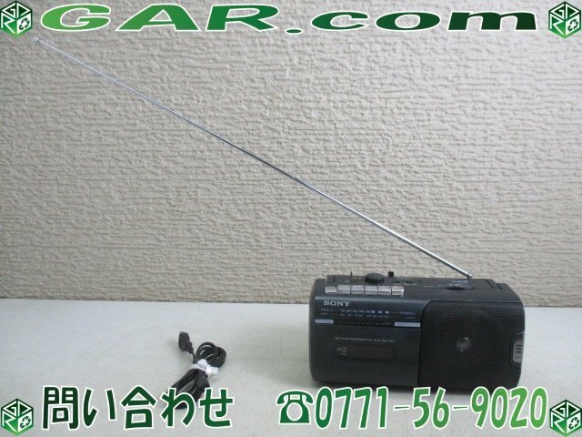 LS93 SONY/ソニー ポータブル ラジオカセットデッキ CFM-10 レコーダー ラジカセ