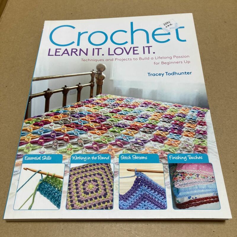 crochet learn it love it かぎ針編み　ガイド本