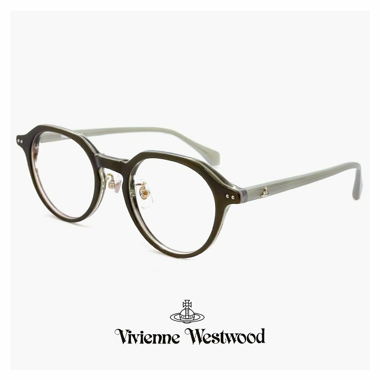 新品 ヴィヴィアン ウエストウッド メガネ 40-0008 c03 47mm Vivienne Westwood 眼鏡 レディース 女性 クラウンパント型 アジアンフィット
