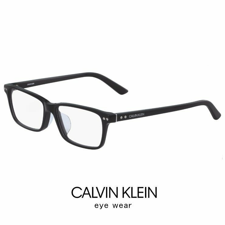 新品 メンズ カルバンクライン メガネ ck18526a-001 calvin klein 眼鏡 CK18526A 001 スクエア 黒縁 黒ぶち アジアンフィット