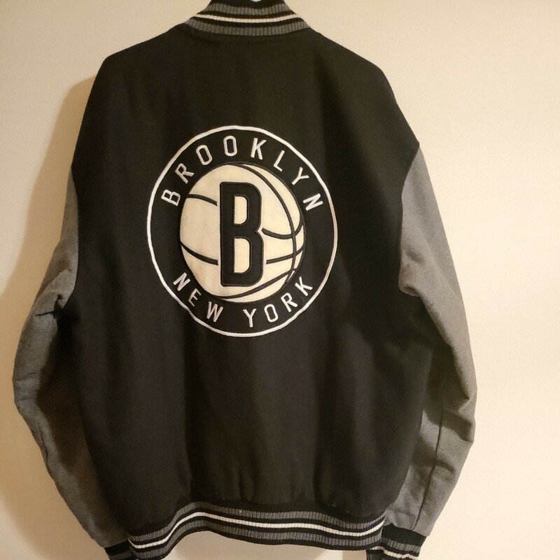 JH design　ジェフハミルトン　リバーシブルジャケット　スタジャン　BROOKLYN NETS ネッツ　NBA 