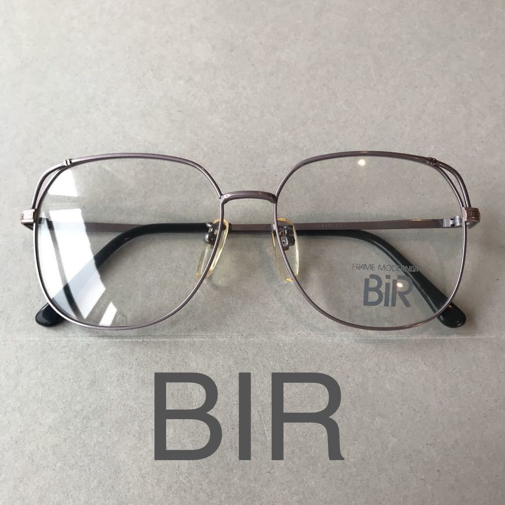 閉店セール☆新品☆3503☆BIR☆メガネ フレーム☆レンズ交換可☆女性用☆遠近両用☆老眼鏡☆デカフレーム☆