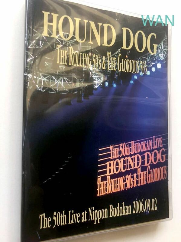 DVD【HOUND DOG THE ROLLING 50s & THE GLORIOUS 50s 2006 】ハウンドドッグ 大友康平