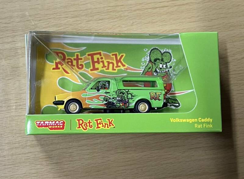 TARMAC WORKS x RATFINK コラボ仕様のミニカー　ラットフィンク