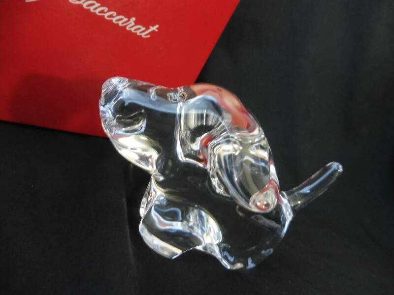 新品箱付 バカラ Baccarat 犬　クリスタル　dog 干支　縁起　冊子他付属品あり　a4