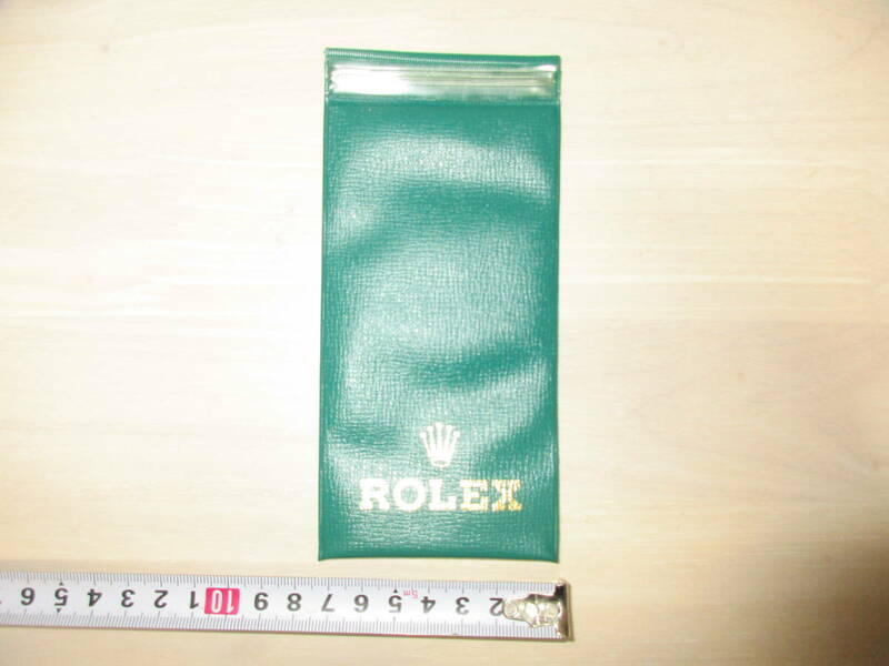 ROLEX ロレックス 非売品 ノベルティー 時計携帯用 保管袋 ギャランティケース カードケース 保証書ケース 箱 希少品 未使用 長期保存美品