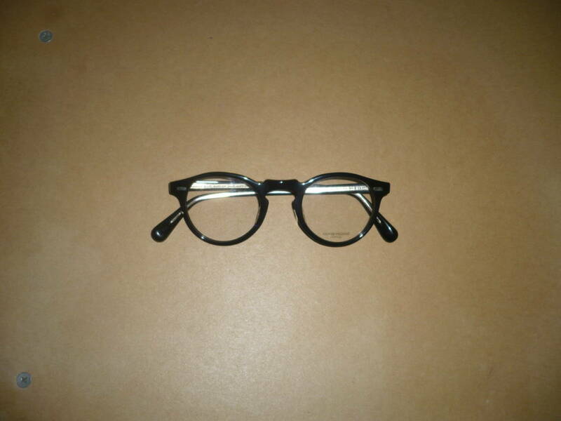 OLIVER PEOPLES　Gregory Peck-J　BK　日本製　限定純正セリート付き　美品　国内正規品 　EYEVAN7285　10EYEVAN　JULIUS TART OPTICAL