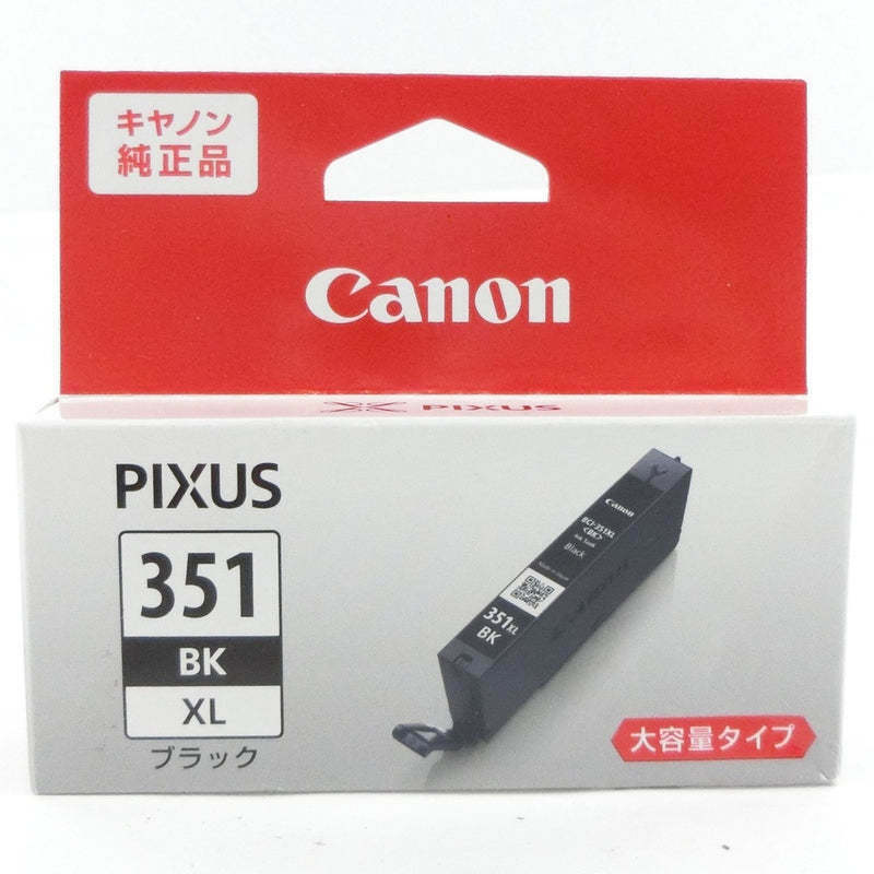 ソ５【即決・訳あり特価】◆Canon　キヤノン　インクタンク◆BCI-351XLBK　《大容量》ブラック　純正　未開封【注】取付推奨期限：2023．04