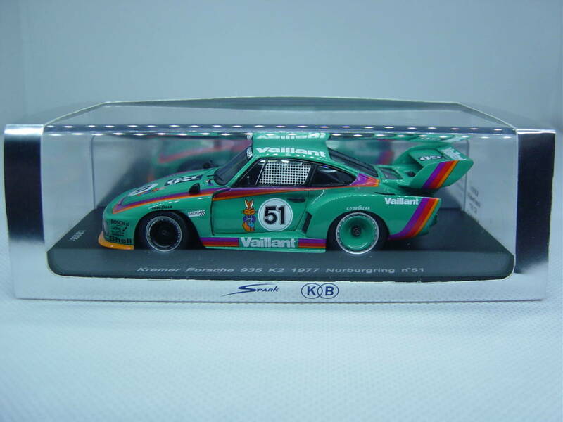 送料350円～ spark 1/43 Kremer Porsche 935 K2 1977 Nurburgring #51 クレマー ポルシェ ニュルブルクリンク
