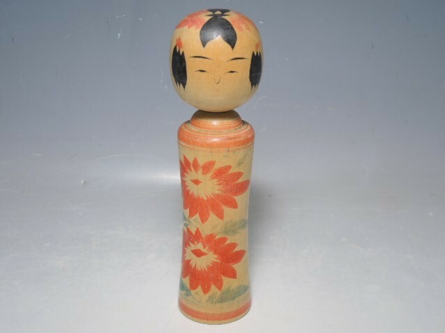 C62/○高橋松子 こけし 鳴子系 高さ18cm 日本人形 伝統工芸 伝統こけし