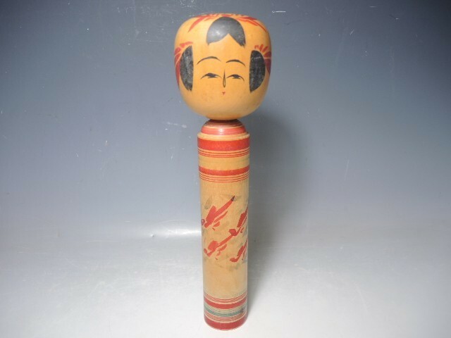 D21/○こけし 作者不明 銘在 高さ31.5cm 日本人形 伝統工芸 伝統こけし