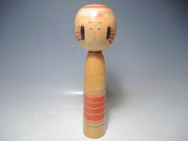 E63/○佐藤慶明 こけし 今三郎型 弥治郎系 高さ30cm 郷土玩具 日本人形 伝統工芸