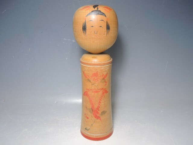 D68/○桜井昭二 こけし 鳴子系 高さ27cm 郷土玩具 日本人形 伝統工芸