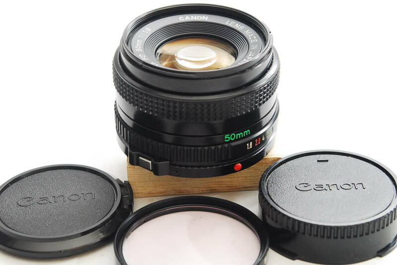 Canon LENS FD 50mm 1:1.8 (美品）628-27-229-7