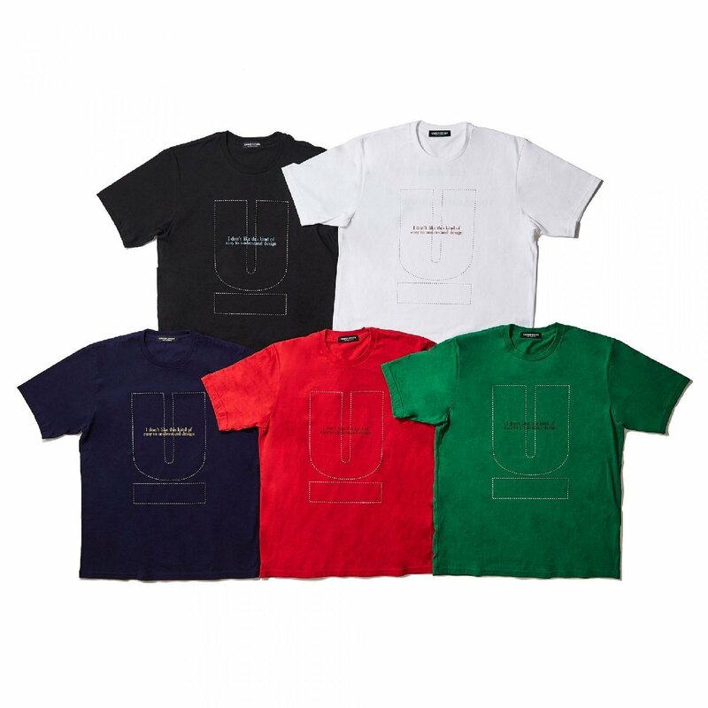 UNDERCOVER アンダーカバー (UCX9801) Uロゴ 限定 Tシャツ 新品 B.RED 赤 4 定価11000円
