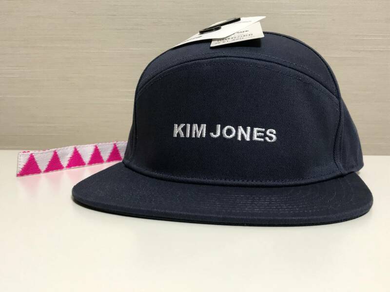 GU(ジーユー) - KIM JONES(キム ジョーンズ) (KJ) ジェットキャップ(ジグザグ) 販売終了品 ブルー ( 未着用 タグ付 ) コラボ 帽子 キャップ