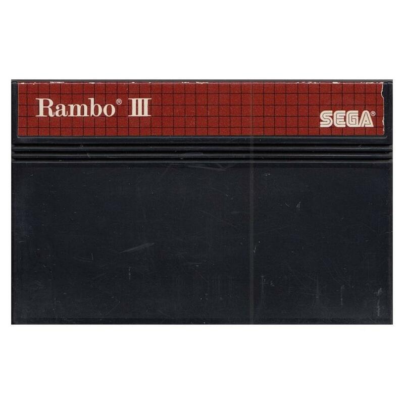 ★[北米版SMS]Rambo III[ROMのみ](中古)B　ランボー