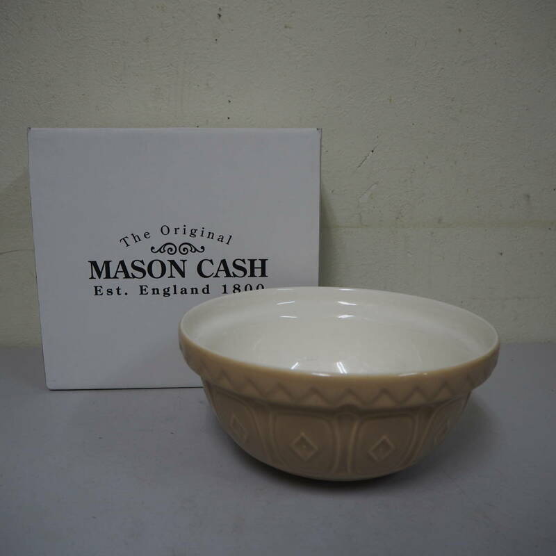 MASON CASH/メイソン キャッシュ 陶器 ミキシングボウル サイズ：約24×11cm程度