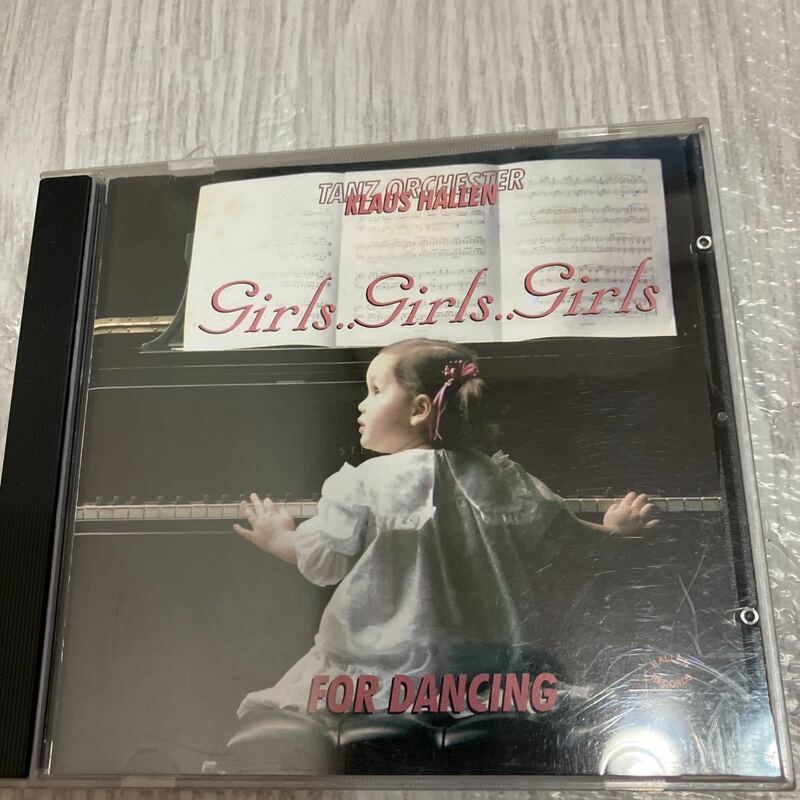 社交ダンス　KLAUS HALLEN girls.girls.girls. 中古CD