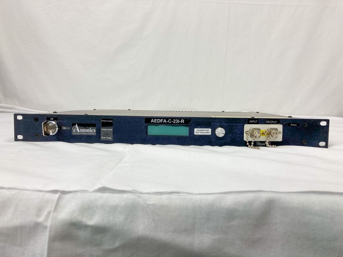 【正常動作品】Amonics AEDFA-C-23I-R EDFA C-band Amplifier