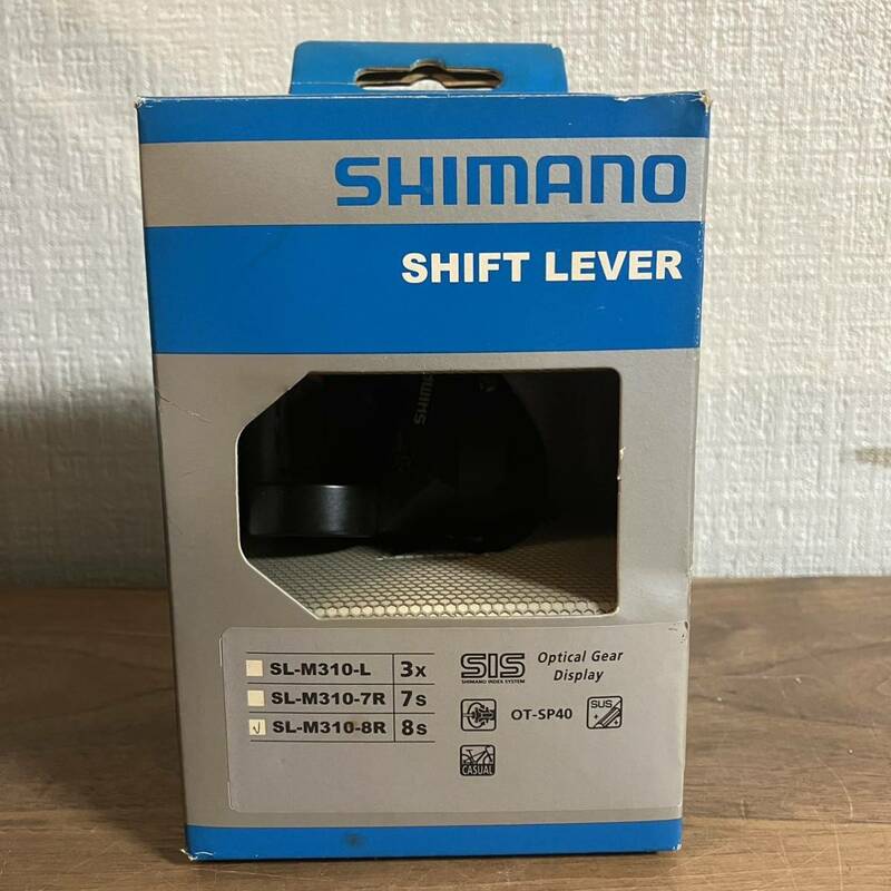 A 未使用保管品 SHIMANO SL-M310-8R シフトレバー 右のみ 