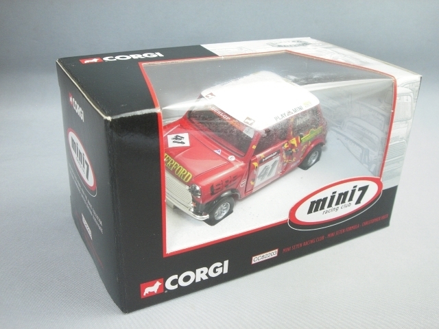 CORGI 1/36 MINI7 Racing club「MINI seven FORMULA #41・CRSTPHER HUCK」ミニ７ フォーミュラ ４１【撮影使用品】2001年発売モデル