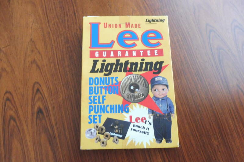 Lightning ライトニング 特別付録 UNION MADE Lee DONUTS BUTTON SET リー ドーナツボタン セルフパンチングセット デニム DENIM ワーク