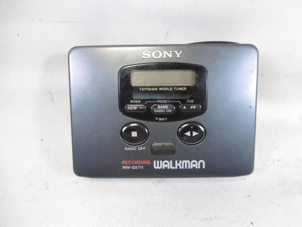 δSONY　WALKMAN WM-GX711 　カセットプレイヤー　ウォークマン　ソニー