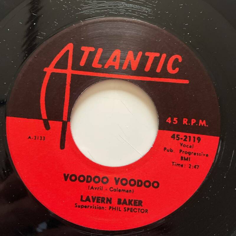 LaVern Baker- Voodoo Voodoo /Hey, Memphis ☆UK Re 7″☆REPRO盤☆フィルスペクター☆KILLER R&B /R&R☆ロカビリー