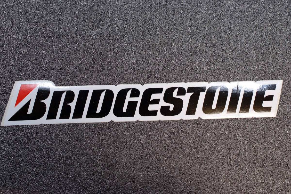 ◎ EUROステッカー BRIDGESTONE 正規品 ブリヂストンタイヤ W200mm×30mm ocitys MortorSports SuperGT IMPUL Z gtr GAZOO gr86 brz