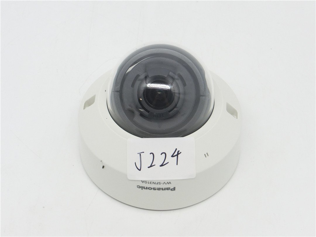 中古品　Panasonic i-PRO SmartHD 屋内対応ドーム型ネットワークカメラ ▲WV-SFN310AJ 　動作未確認 　ジャンク品　送料無料