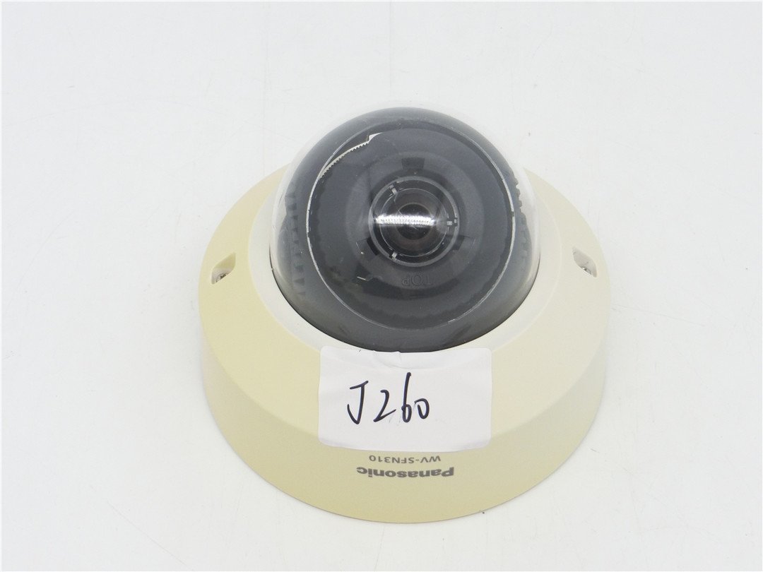 中古品　Panasonic i-PRO SmartHD 屋内対応ドーム型ネットワークカメラ ▲WV-SFN310J 　動作未確認 　ジャンク品　送料無料