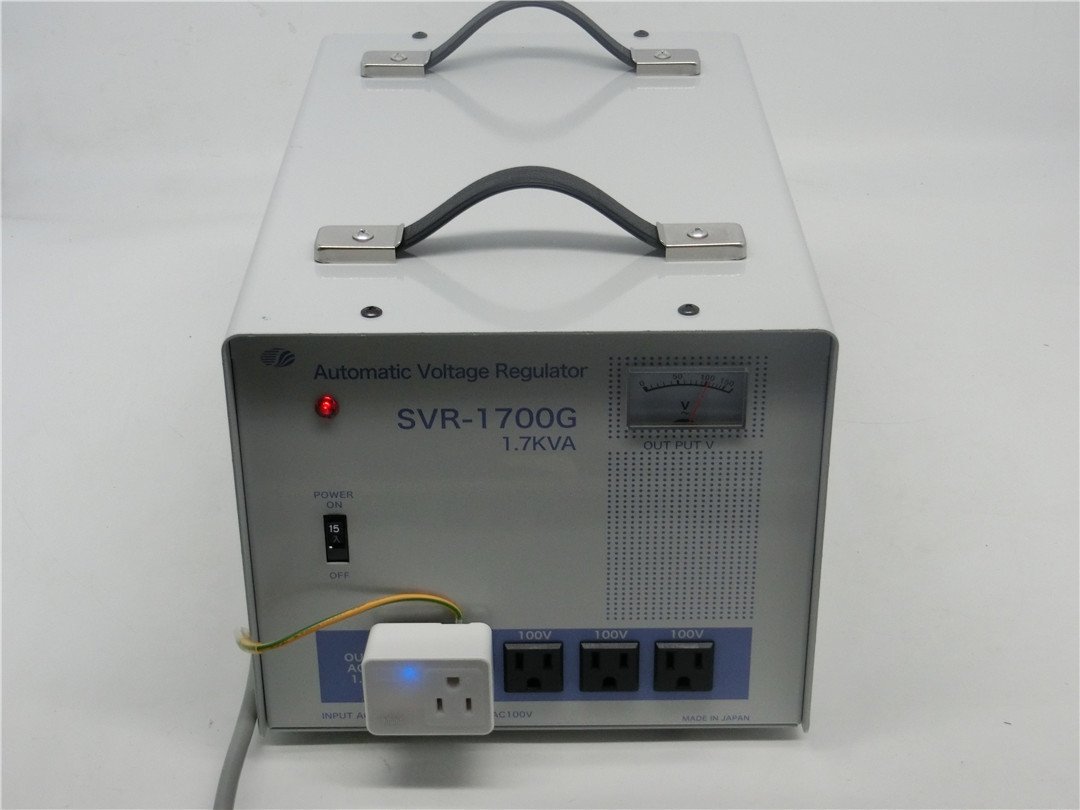 中古品　交流定電圧電源装置 SVR-Gシリーズ　SVR-1700G　通電のみ確認済み　現状品　送料無料