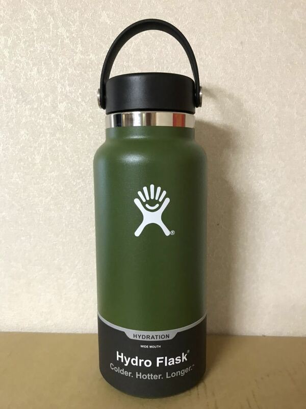 Hydro Flask STAINLESS BOTTLE (GREEN) 32oz(946ml) 未使用 箱有り NCNR