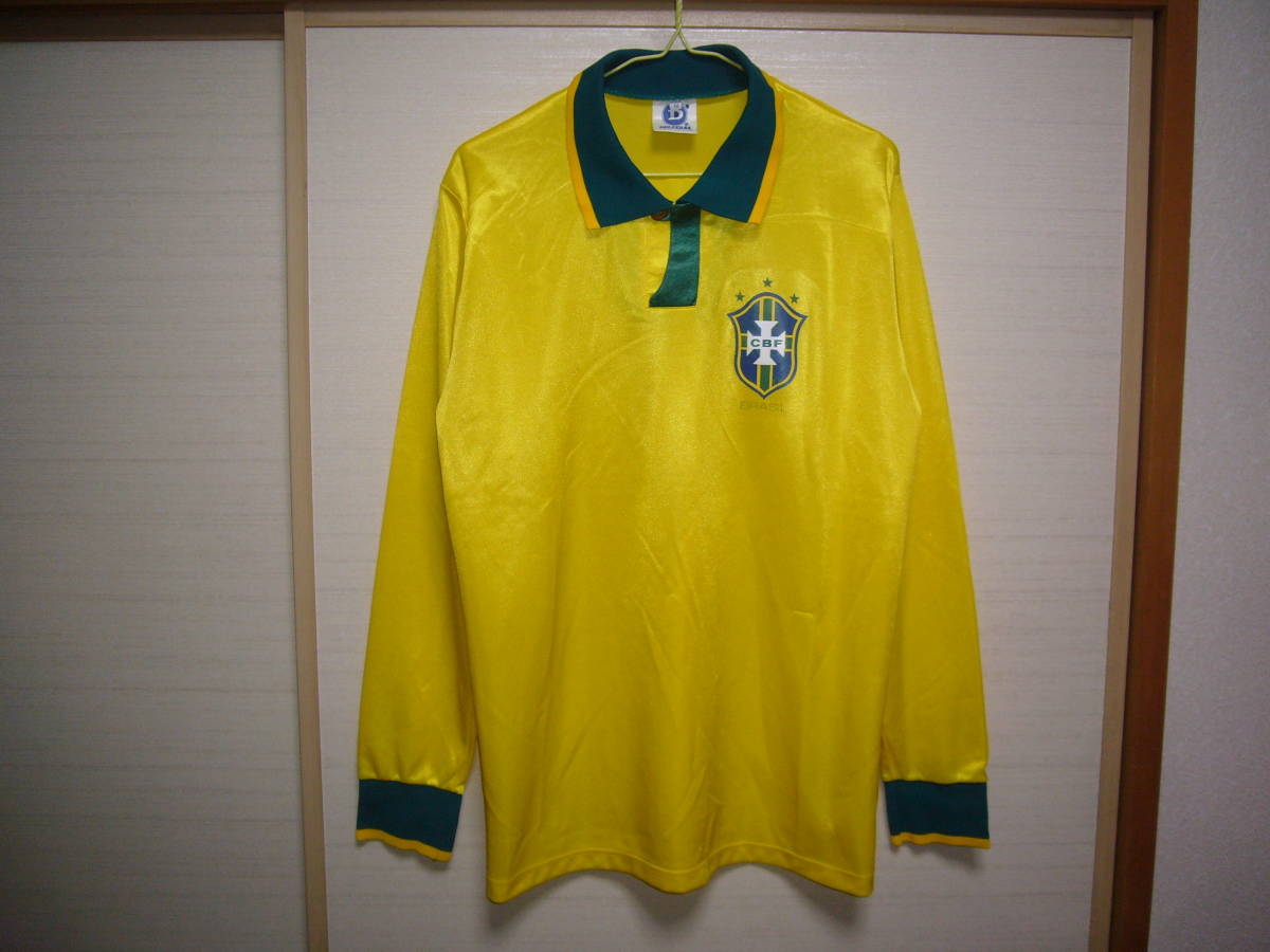 デレルバ　ブラジル代表長袖ユニフォーム Mサイズ
