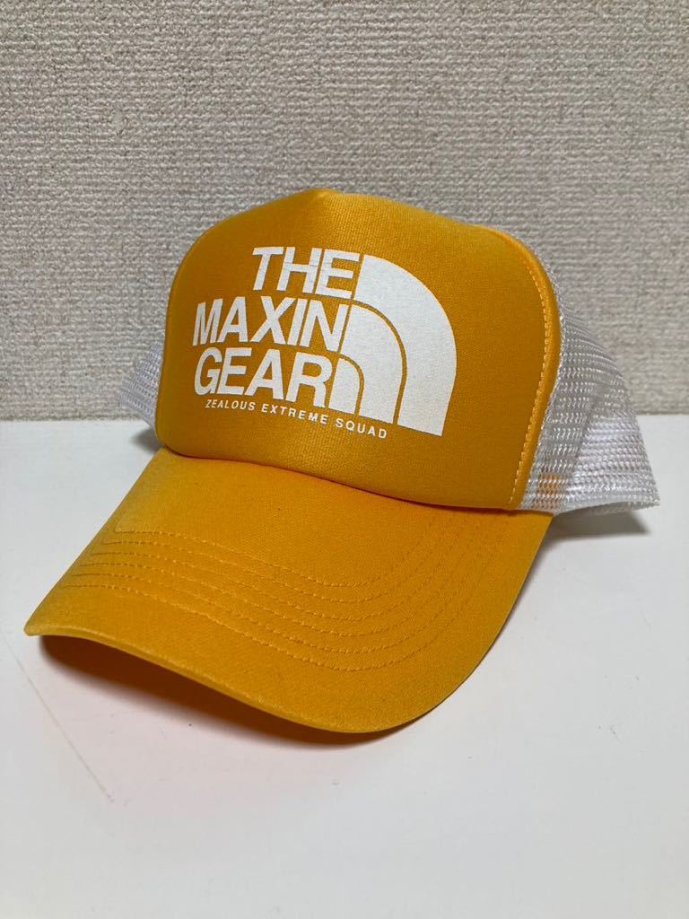 ZEALOUS MAXIN GEAR ジーラス ロゴ メッシュキャップ 帽子 キャップ