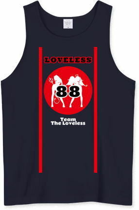 ☆Ls (Loveless) Team Loveless T.T (5.6オンス タンクトップ)COLOR：NAVY/SIZE：M～XL ≪即決商品≫☆