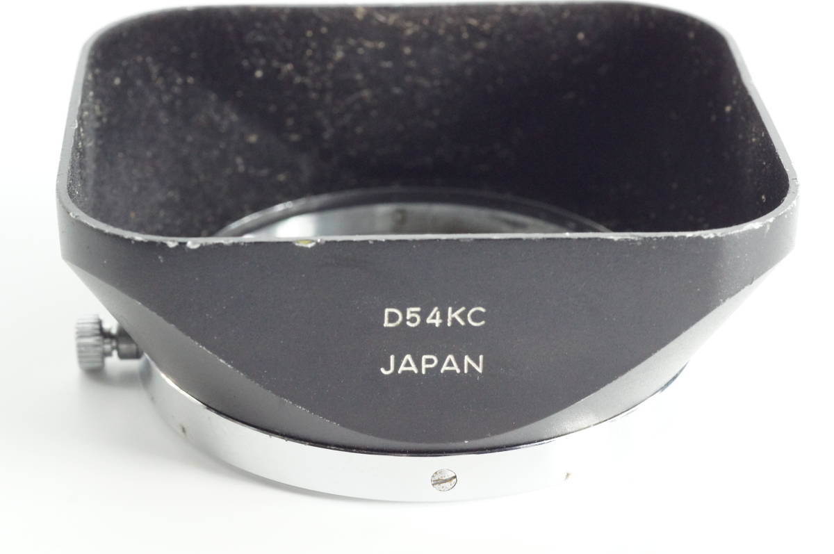 影TG【おおむねキレイ 】希少品 MINOLTA D54KC ROKKOR 35mm F2.8 F4 用 MC ROKKOR 35mm F2.8用 ミノルタ メタルフード