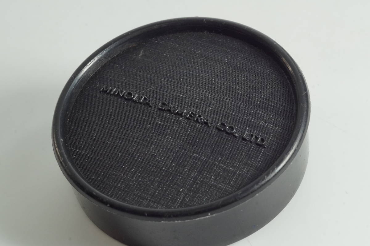 蓋KG【おおむねキレイ 】minolta ミノルタ SR MDマウント用 初期レンズリア カバーキャップ