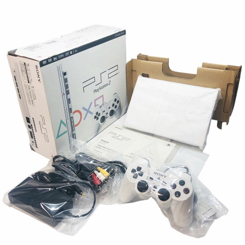【美品】PS2 PlayStation2 70000 セラミックホワイト