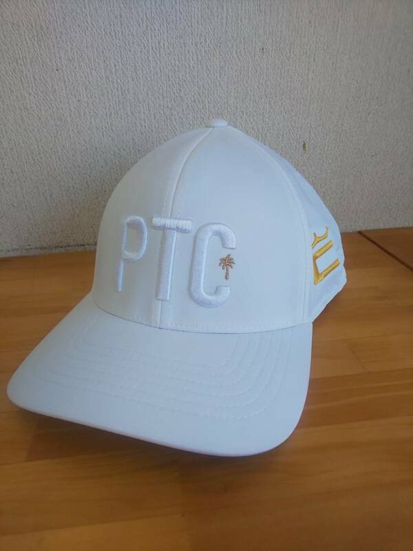 USプーマ コブラ 2022年最新作 X PTC Edition Cap 白 最新特注刺繍入り