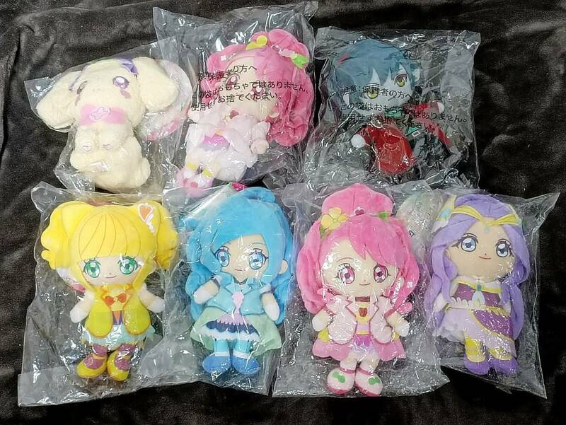 ヒーリングっどプリキュア キュアフレンズ ぬいぐるみ キュアグレース/フォンテーヌ/スパークル/アース/ラテ/ダルイゼン/ヒーリングッド