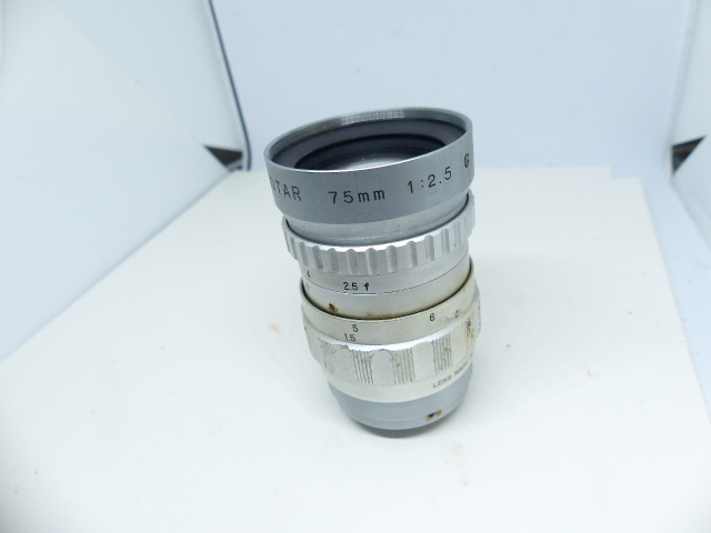 大口径 Cマウント KINOTAR PRO 75㎜ F2.5 IH 美品