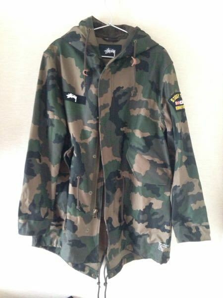 Stussy IST Mods Parka Mサイズ 美品 Camo 15AW fishtail ステューシー