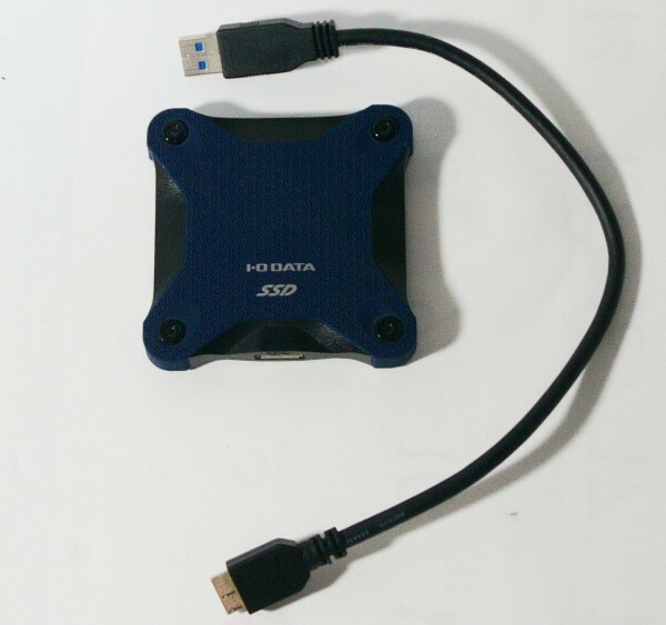I-O DATA HNSSD 960GB 中古美品 外付けSSD