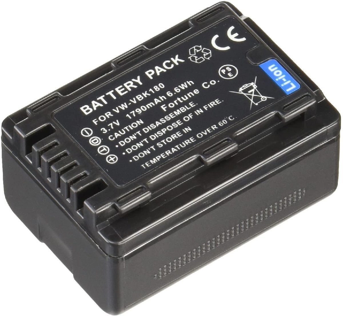 Panasonic パナソニック VW-VBK180-K VW-VBK180 互換バッテリー HDC-TM85 HDC-TM70 HDC-TM60 HDC-TM45 HDC-TM35 HDC-TM25 等 対応