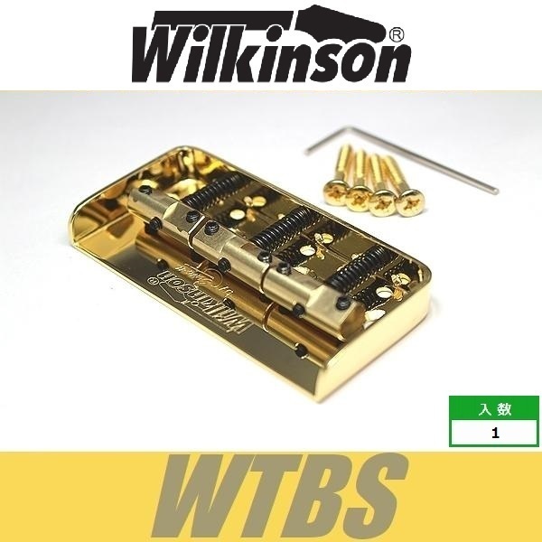 Wilkinson WTBS GD　ゴールド ハードテイル ハードテール ブラス テレキャスター ブリッジ ウィルキンソン