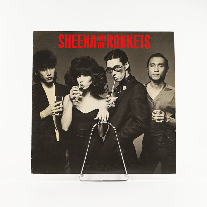LP SHEENA AND THE ROKKETS 1981年発売 10曲 / ALR-6023 帯なし (外袋 内袋交換済み) レコード専用ダンボールで発送（ジャンク商品）