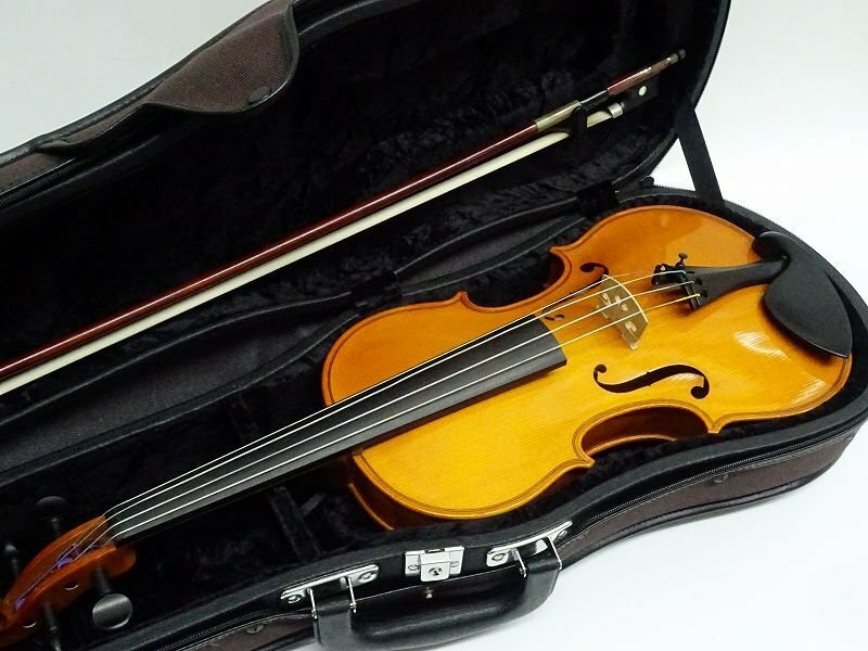 ♪♪Carola Hendel ＃55 stradivari anno2017 4/4サイズ バイオリン カローラヘンデル ALFRED KNOLL弓ケース付♪♪011307001m♪♪